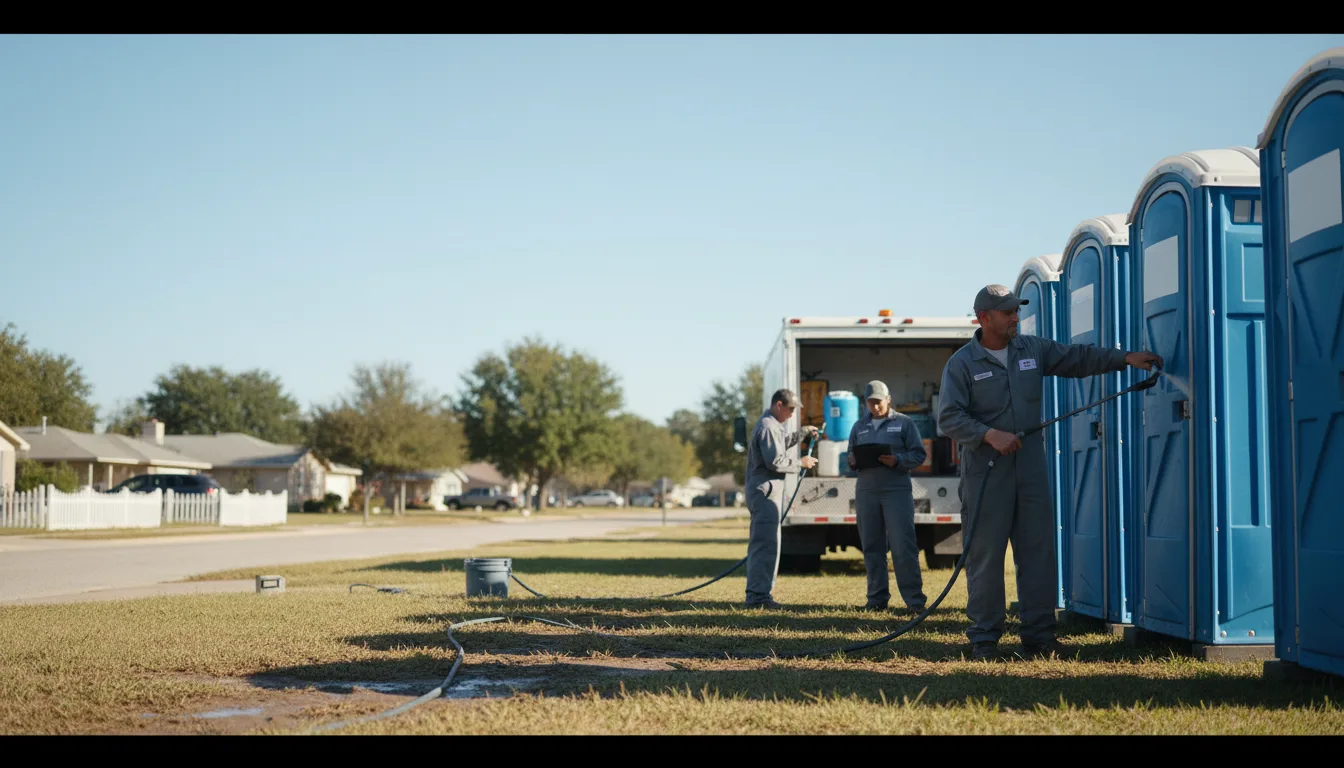 Long-Term Portable Toilet Rental in Irvington, VA near me